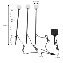 Lindby Solcellelamper|Udendørs Spot><noscript><img width=