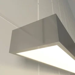 Lindby LED-spejllampe til badeværelset Alenia, 120 cm, krom