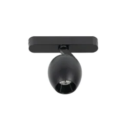 LED-spot 48 V Lumaro, sort, Ø 6,2 cm, dæmpbar^Lindby Outlet