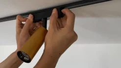 LED-spot 48 V Lumaro, guld, Ø 4 cm, aluminium, dæmpbar^Lindby Outlet