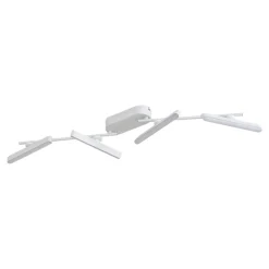 Lindby LED-spotlight Eldrin, hvid, 4 lyskilder, lysliste