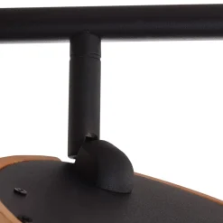 LED-spotlight Manel, træ, 84 cm lang, 4 lyskilder^Lindby Sale