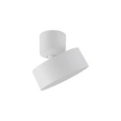 LED-spotlight Nivoria, Ø 14 cm, hvid, drejelig^Lindby Online