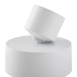 LED-spotlight Nivoria, Ø 14 cm, hvid, drejelig^Lindby Online