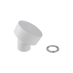 LED-spotlight Nivoria, Ø 14 cm, hvid, drejelig^Lindby Online