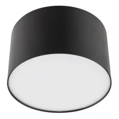 Lindby LED-spotlight Nivoria, 11 x 7 cm, sort, metal