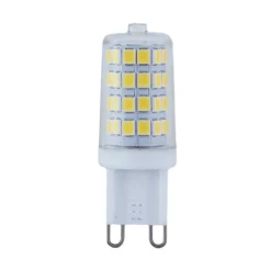 Lindby Led Pærer>LED-stiftsokkelpære, G9 3W, klar, 4.000 K, 350 lm
