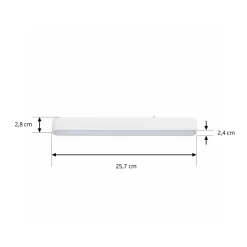LED-strip 48 V Lumaro, hvid, 10W, plast, dæmpbar^Lindby New