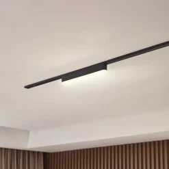 Lindby Gang|Skinnesystem>LED-strip 48 V Lumaro,sort,10W,plast,dæmpbar