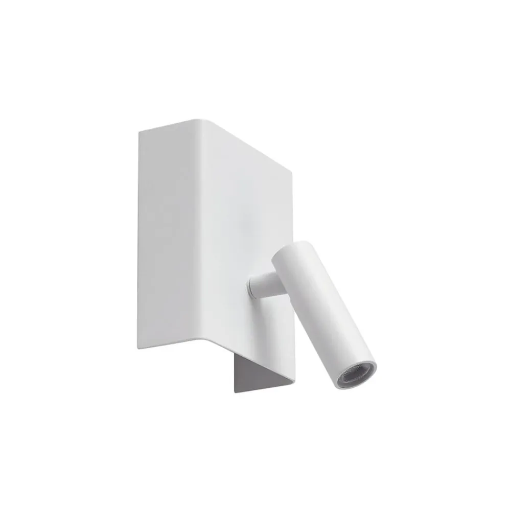 LED-væglampe Agit, hvid, metal, touchdæmper^Lindby New