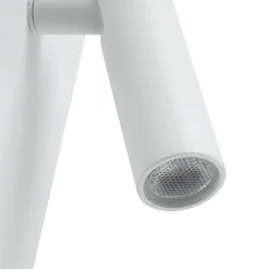 LED-væglampe Agit, hvid, metal, touchdæmper^Lindby New