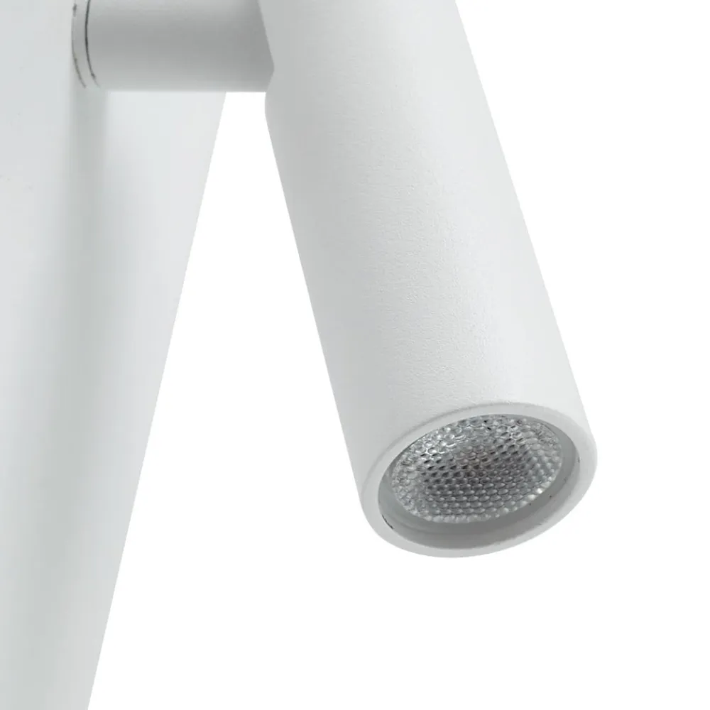 LED-væglampe Agit, hvid, metal, touchdæmper^Lindby New