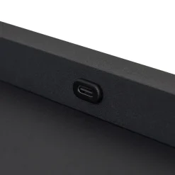 Lindby LED-væglampe Birta, stik, hylde, 51 cm, USB