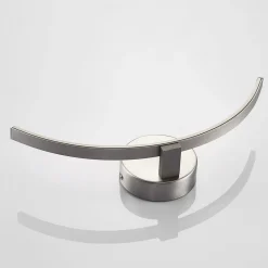 LED-væglampe Iven, bredde 34 cm, nikkel, 3.000 K^Lindby Sale