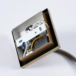 Lindby LED-væglampe Mayar, 2, messing, læselampe, 11 cm