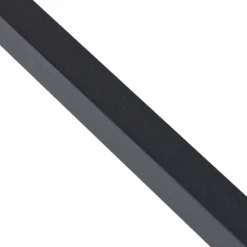 Lindby LED-væglampe Natsumi, sort, aluminium, 90 cm