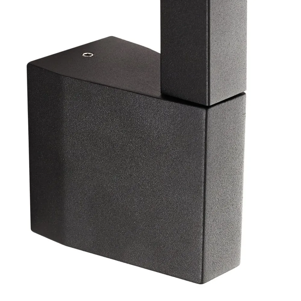 LED-væglampe Neano, 60 cm, sort, metal, IP54^Lindby Sale