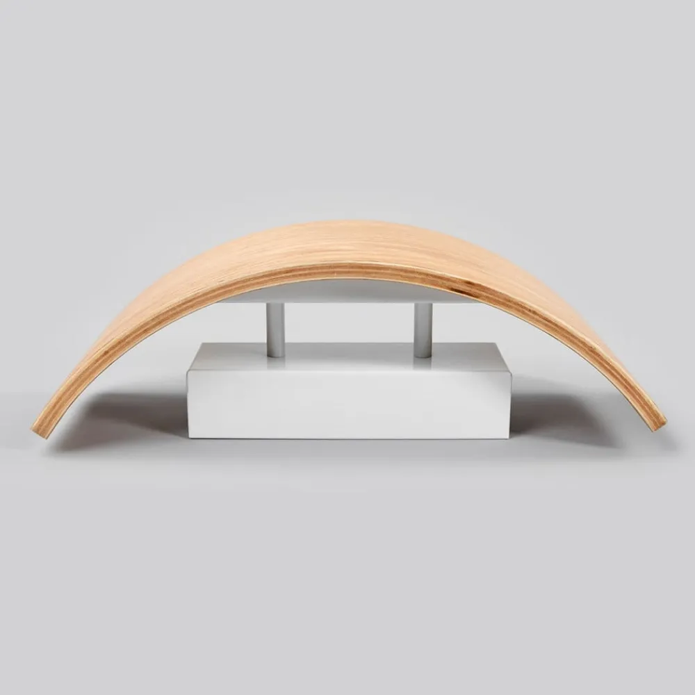 Lindby Pendellamper|Væglamper>LED-væglampe Rafailia, bredde 33 cm, træ, 3.000K