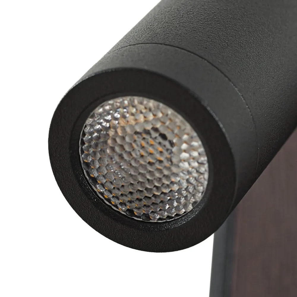 Lindby Væglamper|Væglamper>LED-væglampe Tallis, sort, USB-C, bevægelig