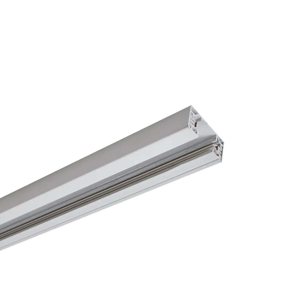 Linaro strømskinne, 2 m, hvid, 1-fase skinne^Lindby Outlet