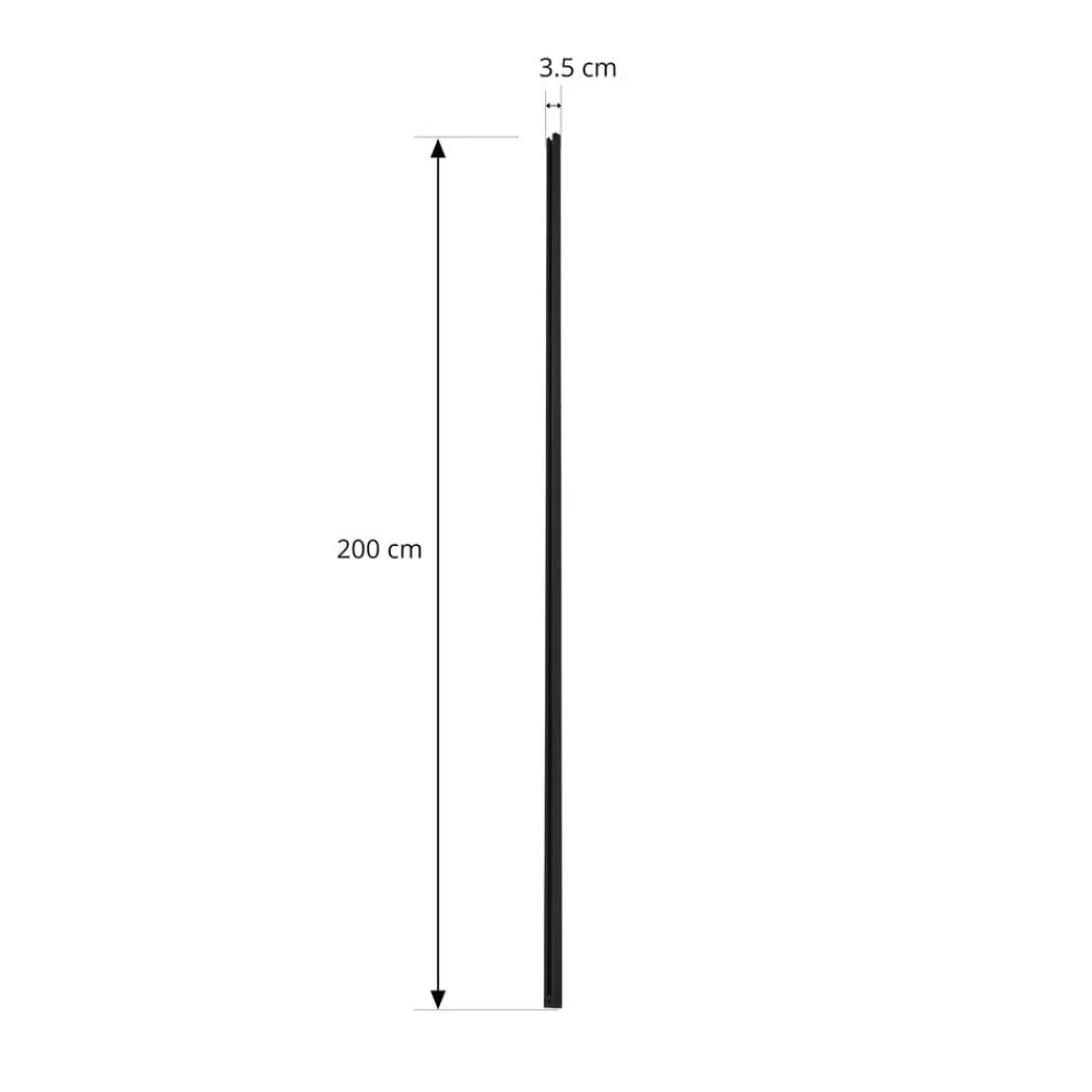 Lindby Arbejdsrum/Kontor|Skinnesystem>Linaro strømskinne, 2 m, sort, 1-fase skinne