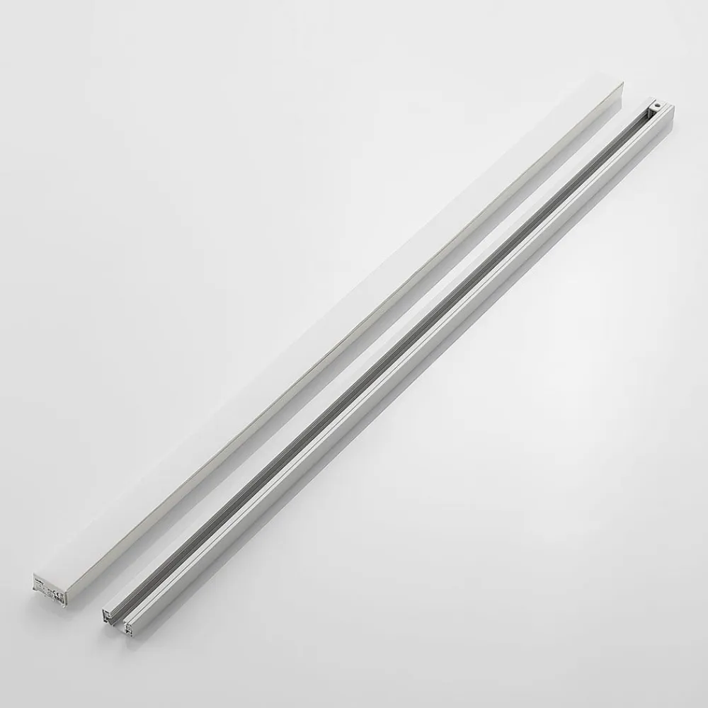 Linaro strømskinne, 1 m, hvid, 1-fase skinne^Lindby Hot