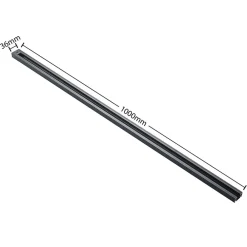 Lindby Linaro strømskinne, 1 m, sort, 1-fase skinne