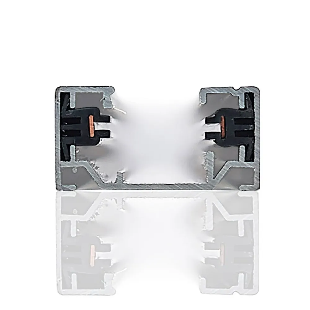 Lindby Linaro strømskinne, 1 m, sort, 1-fase skinne