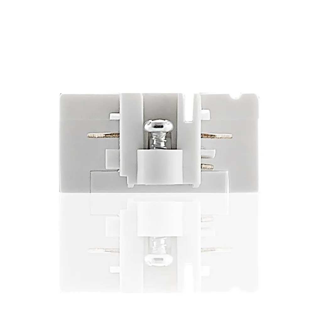 Lindby længdestik Linaro, hvid, 1-faset system