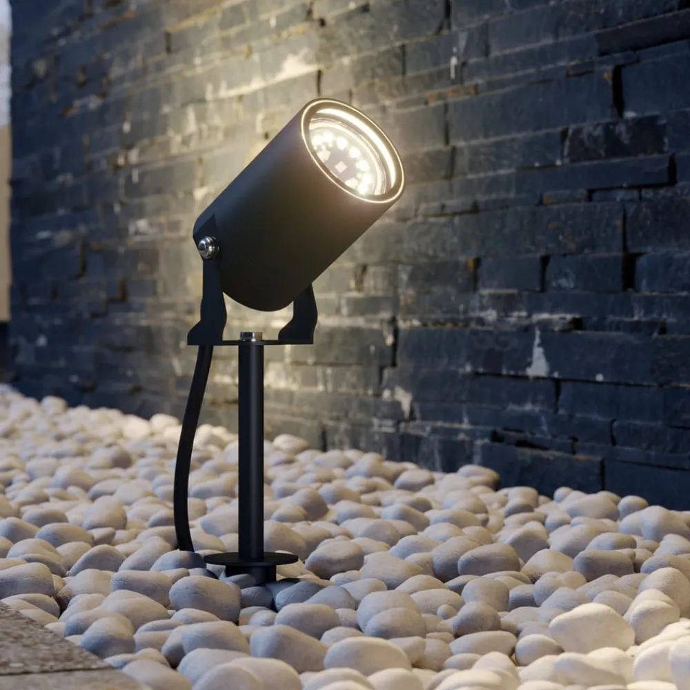 Lindby Lobelia spot med jordspyd, GU10, IP65