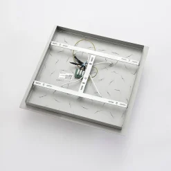 loftlampe Annica, kantet, krom, metal, 42 cm^Lindby Sale