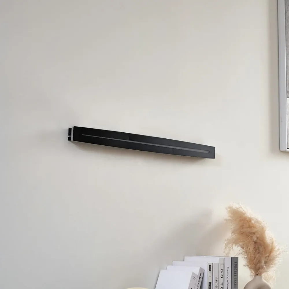 loftlampe Benario, sort, aluminium, 80 cm^Lindby Hot