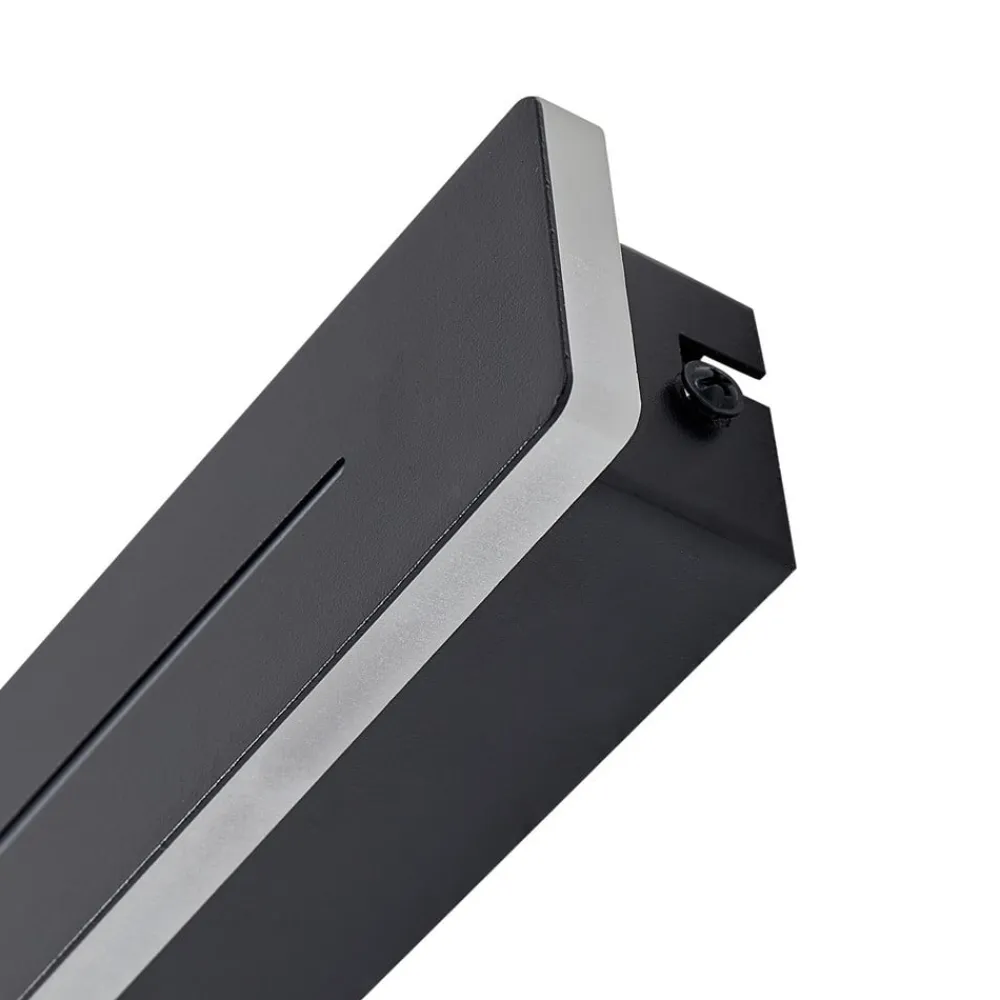 loftlampe Benario, sort, aluminium, 80 cm^Lindby Hot