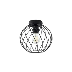 loftlampe Danika, Ø 25 cm, sort, metal^Lindby