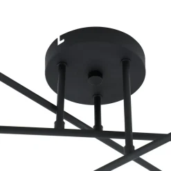 loftlampe Isamer, røggrå, Ø 80 cm, kugle^Lindby Best