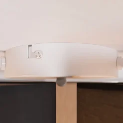 loftlampe Laurenz, 3 lyskilder, grå/brun, tekstil^Lindby Clearance