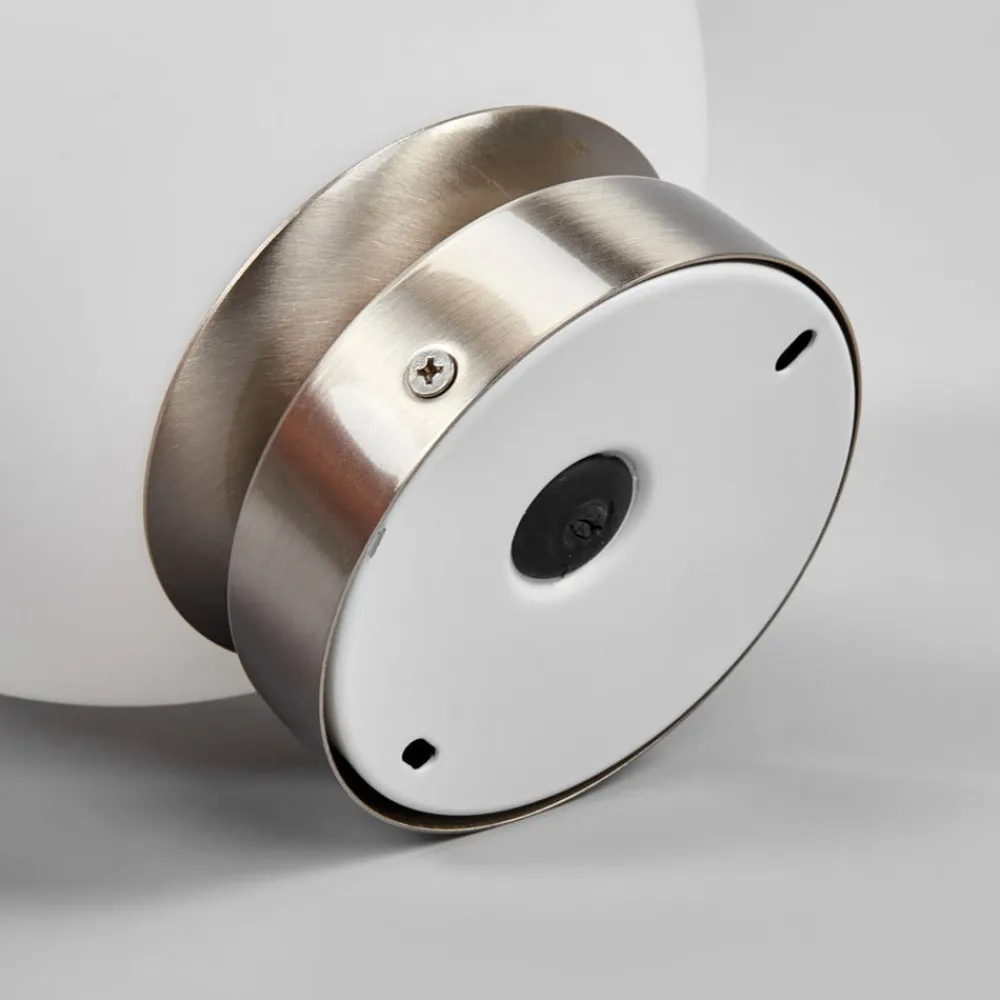 loftlampe Lennie, hvid, glas, Ø 20 cm, IP44, E27^Lindby Sale