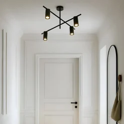 Lindby Loftlamper|Pendellamper>loftlampe Marilou, sandsort, 4 lyskilder, Ø 70 cm