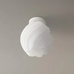 loftlampe Nuvia, højde 32 cm, hvid, 3D-print^Lindby Sale