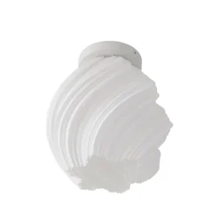 loftlampe Nuvia, højde 32 cm, hvid, 3D-print^Lindby Sale