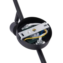 loftlampe Piena, sort, 4 lyskilder, metal, 70 cm^Lindby Online