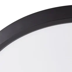 loftlampe Pravin, Ø 30 cm, CCT, sort^Lindby Clearance