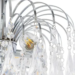 loftlampe Silino, grå, metal, Ø 40cm, E14^Lindby Discount