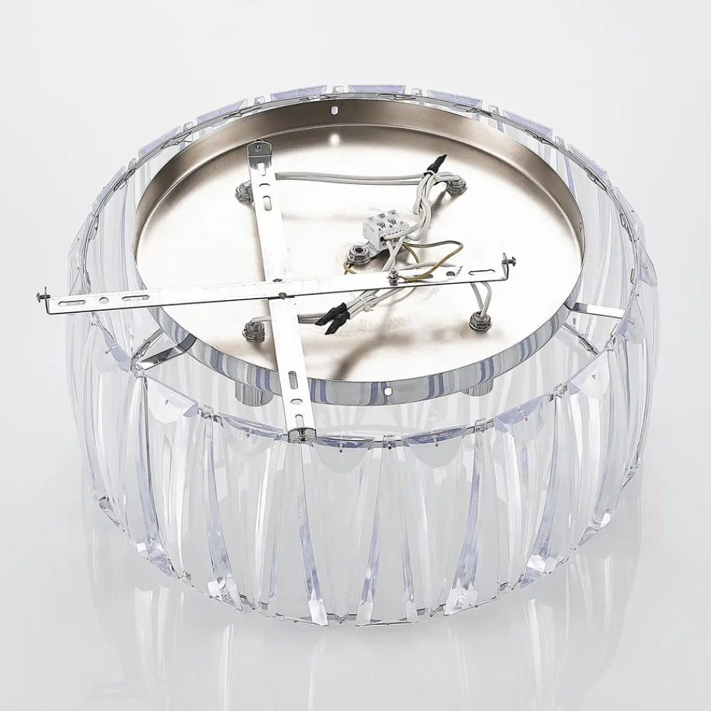 Lindby Loftlamper|Loftlamper>loftlampe Sofia, transparent, akryl, Ø 46cm