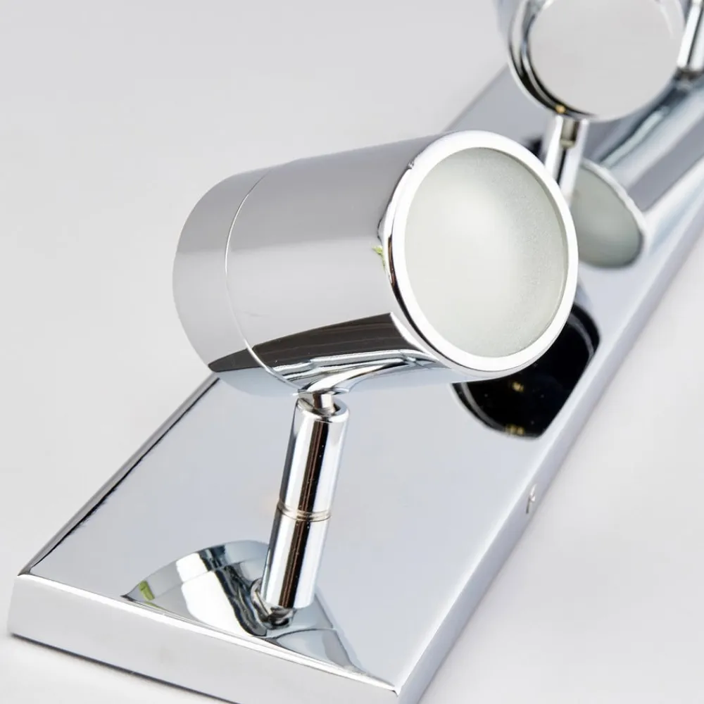 Lindby Gang|Loftlamper>loftlampe til bad Dejan, 65 cm, 3 lyskilder, krom, IP44