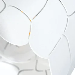 Lindby loftslampe Aralena, hvid, 3 lyskilder, længde 70,5 cm