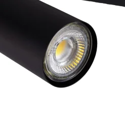 loftspot Bravius, sort, 6 lyskilder, jern^Lindby Discount