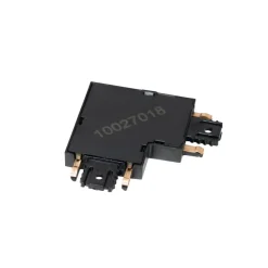 Lindby L-stik Lumaro, 90°, sort, kantet, sæt med 2 stk