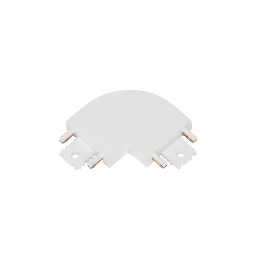 L-stik Lumaro, hvid, 90°, afrundet, sæt med 2 stk^Lindby Sale