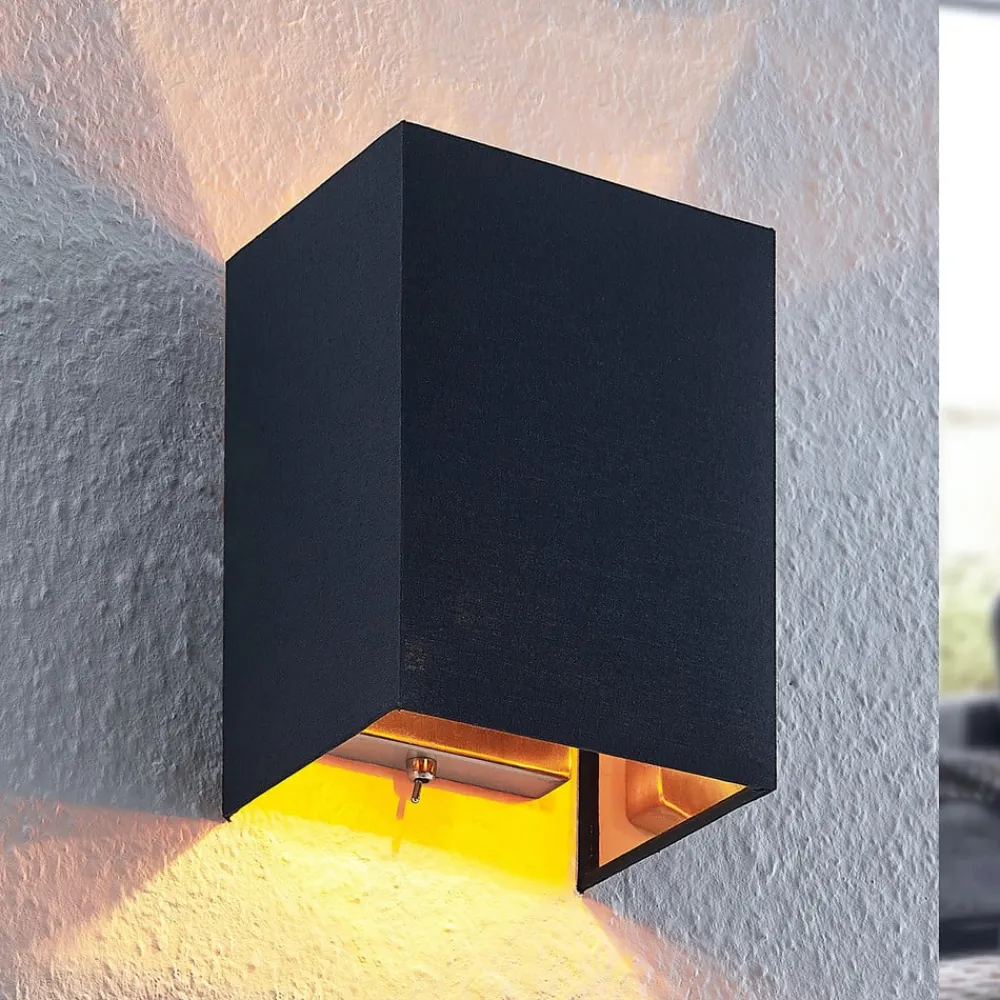 Lindby Væglamper|Væglamper>Lukani væglampe, kantet